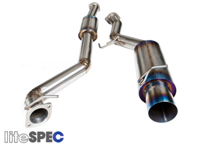  Exhaust on Litespec Exhaust For Subaru Impreza  2008        Avb Sports Car Tuning